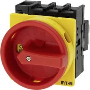Eaton P1-32/EA/SVB/N MR switch for front mounting, lockable 690 V Red