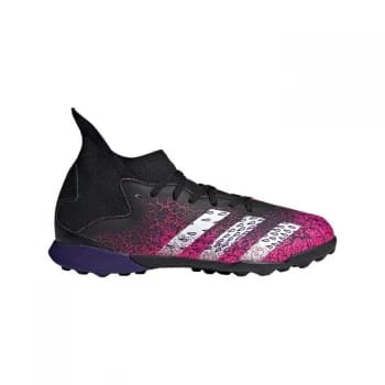 adidas adidas Predator Freak .3 Childrens Astro Turf Trainers - Black/ShockPink