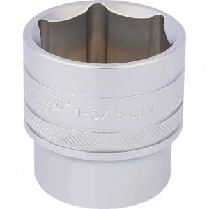 Draper 1/2" Drive Satin Finish Hexagon Socket Imperial 1/2" 1" 5/16"