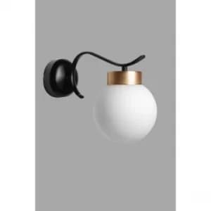 Yeni oskar siyah opal caml? aplik White Black Wall Lamp