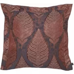Prestigious Textiles Treasure Leaf Cushion Cover (50cm x 50cm) (Tigers Eye) - Tigers Eye