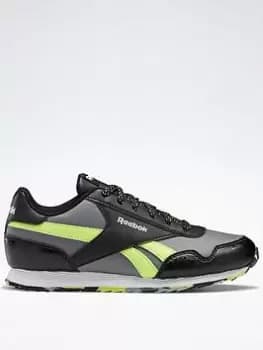Reebok Royal Classic Jogger 3 Shoes, Black/Grey, Size 10.5 Younger, Women