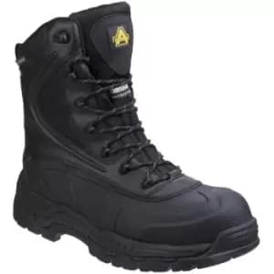 Amblers Safety AS440 Hybrid Metal Free Hi-leg Waterproof Safety Boot Black - 11