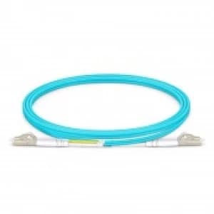 Fiber Duplex Patch Cord Om3 50/125 Sc/st Aqua- 1 M