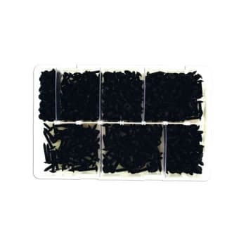 Connect - Self Tapping Black Flanged Screws -Assorted - Box Qty 700 - 35002