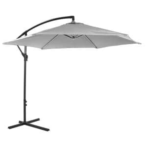 Charles Bentley 3m Cantilever Parasol - Grey