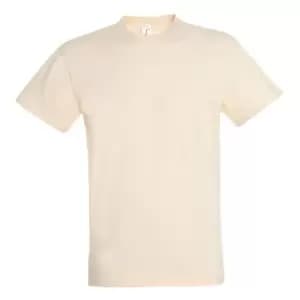 SOLS Mens Regent Short Sleeve T-Shirt (L) (Natural)