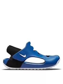Nike Sunray Protect 3 Sandals - Blue/White, Size 2.5