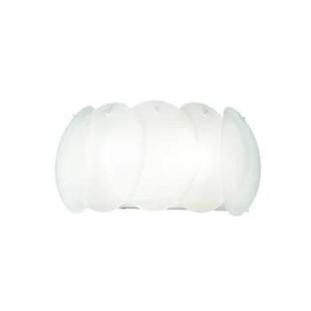 Ovalino 2 Light Indoor Wall Light White, E27