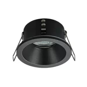 Larissa Kiten Recessed Downlight Spot 1x GU10 IP65 Black IP65
