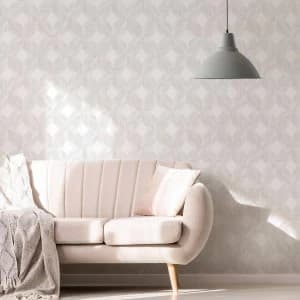 Superfresco Arabella Neutral Geometric Wallpaper