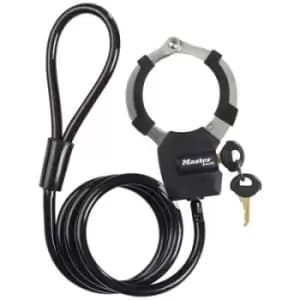 Master Lock 8275EURDPROBLK Steel cable lock Black Key lock