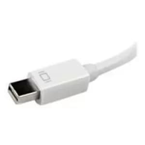 Mini Displayport To VIDA DVI HDMI Adapter All-in-One Mdp Converter For Macbook White