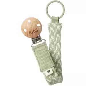 BIBS Paci Braid dummy clip Sage / Ivory 1 pc