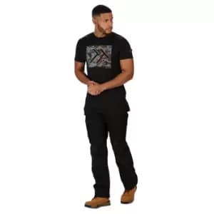 Regatta Mens Incursion Work Trousers (28S) (Black)