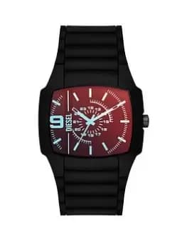 Diesel Mens Cliffhanger 2.0 Stainless Steel Watch , Silver, Men