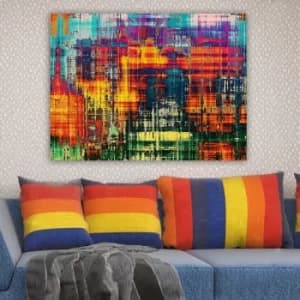 269679014_70100 Multicolor Decorative Canvas Painting