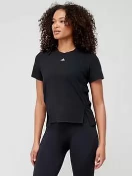 adidas Train Essentials D2T Tee T-Shirt - Black, Size XS, Women