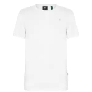 G Star Gstar Base T Shirt - White