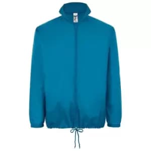 SOLS Unisex Shift Showerproof Windbreaker Jacket (3XL) (Aqua)