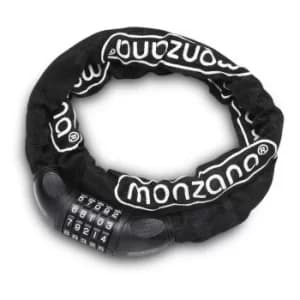 Bicycle Chain Lock Black 4ft 5-digit Combination