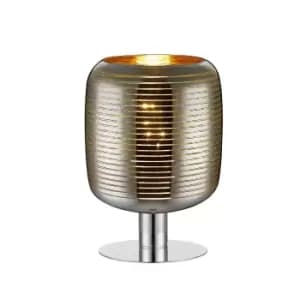 Eryn Modern Table Lamp - Ø20cm - 1xE27 - Chrome