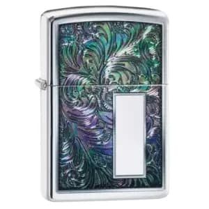 Zippo High Polish Chrome PL250 Colourful Venetian Design windproof lighter