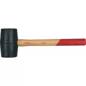 Wood Shaft 8OZ Rubber Mallet