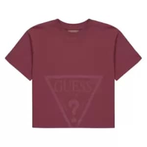 Guess Girl's Active T Shirt - Purple