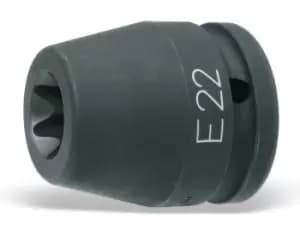 Beta Tools 728FTX 3/4" Square Drive Torx Impact Socket E20 007280420