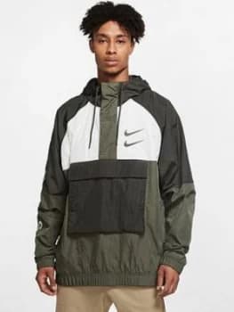Nike Sportswear Swoosh Woven Jacket - Khaki