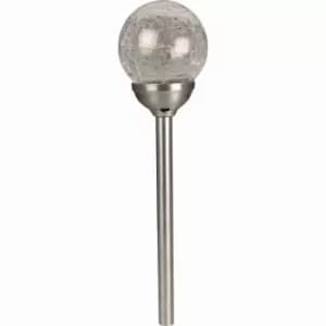 Luxform Mambo Stain/Stl Spike Light Pk Of 12 31055