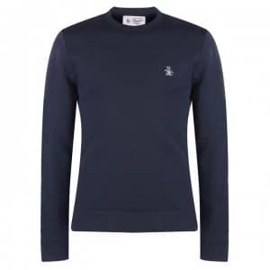 Original Penguin Original Fleece Crew Sweater - Navy 413