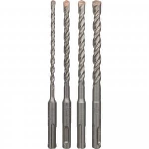 Bosch 4 Piece 3 Series SDS Plus Masonry Drill Bit Set