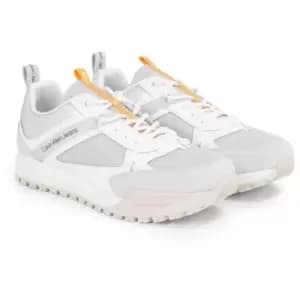 Calvin Klein Jeans Toothy Runner Low Laceup Mix - White