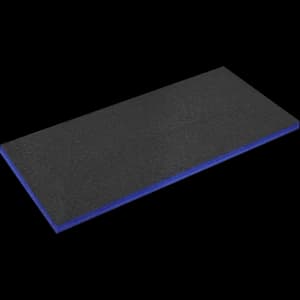 Sealey Blue Easy Peel Shadow Foam for Tool Chests and Cabinets 1200mm 550mm 50mm