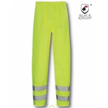 Black Knight X-Large Hawk High Visibility Trousers - Yellow