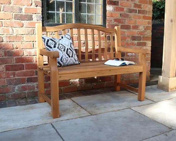 Royalcraft Lytham 2 Seater Acacia Bench Natural