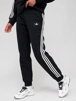 adidas Future Icons 3 Stripes Regular Pants - Black Size XL Women