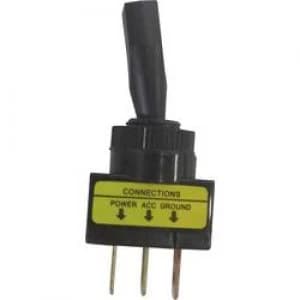 SCI R13 61L ILLUMINATED RED Car Toggle Switch 20A Onoff