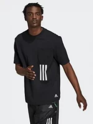 adidas Sportswear X-city Graphic T-Shirt, Black Size M Men