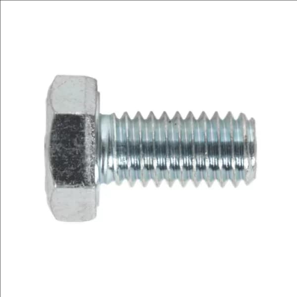Genuine SEALEY SS612 HT Setscrew M6 x 12mm 8.8 Zinc DIN 933 Pack of 50