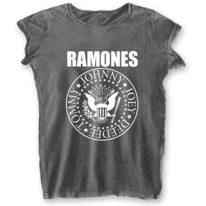 Ramones - Presidential Seal Ladies XX-Large T-Shirt - Grey