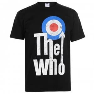 Official The Who T Shirt - Target Logo