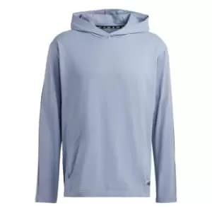 adidas Yoga Graphic Training Hoodie Mens - Blue