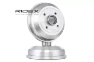 RIDEX Brake Drum 123B0101 Rear Brakes,Drum Brake OPEL,VAUXHALL,Corsa C Schragheck (X01),Corsa C Kastenwagen (X01),Corsa Mk II (C) Schragheck (X01)