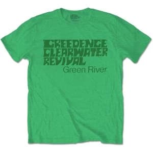 Creedence Clearwater Revival - Green River Unisex Large T-Shirt - Green