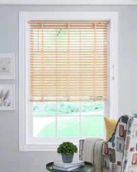 Little Black Book 50mm Venetian Blind - W100x130cm - Natural