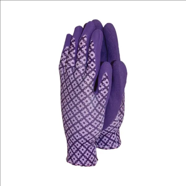Town & Country Flexigrip Gloves Purple Medium