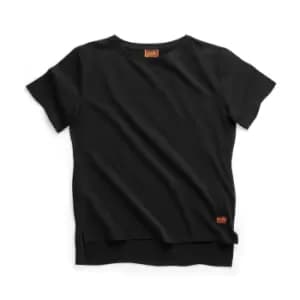 Scruffs Black T-Shirt, Size 10